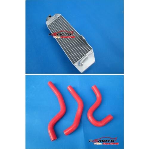 Brand New Aluminum Radiator for HONDA CR80R/B CR80 1997-2002 / CR85R/B CR85 2003-2007 + Blue hose