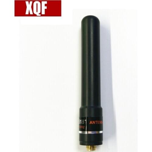Oppxun XQF HH-S518+ UV 145/435MHz high gain antenna SMA-F short hand for baofeng UV-5R two way radio