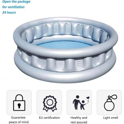 UFO Horseshoe Pool PVC Children Flodable Inflatable Swimming Pool For Small Babies, Toddlers, Beaches, Outdoor, Garden Backyards