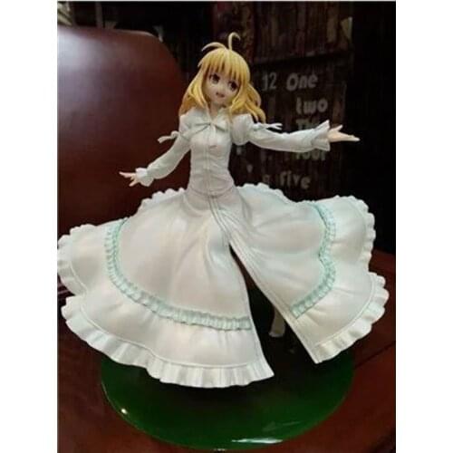 21Cm Japanese Anime Fate Stay Night Saber Action Figure Fate Grand Order PVC Figurine Ornament Collectible Model for Fans Gift