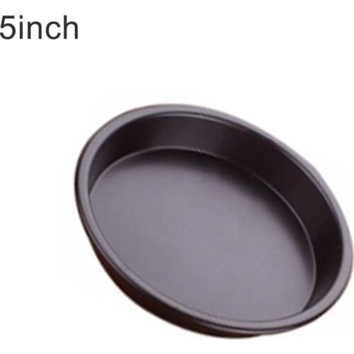 5/7/8/9/12 Inch Pizza Pan Mould Round Deep Dish Pizza Tray Aluminium Alloy Non-stick Coating Home DIY Pizza Making Mould
