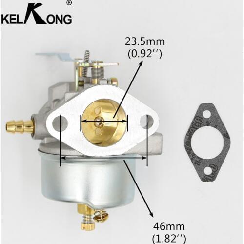 KELKONG Brand New Carburetor For Tecumseh 632370A 632370 632110 Carb Lawnmower Blowers HM100 HMSK100 HMSK90 Chainsaw