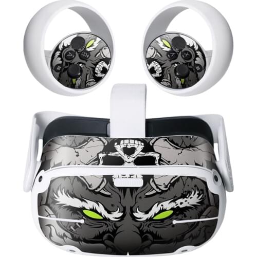 Sticker Decals Skin Protective Scotchcal Film for-Oculus Quest 2 VR Headset