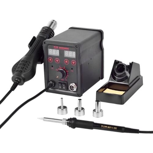SR8586 Portable Professional Hot Air Anti-Static Mobile Repair Rework And Soldering Station