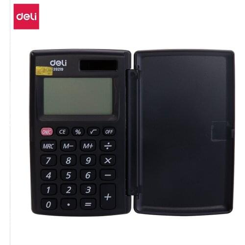 Deli Calculator Plastic-8 digits E39219
