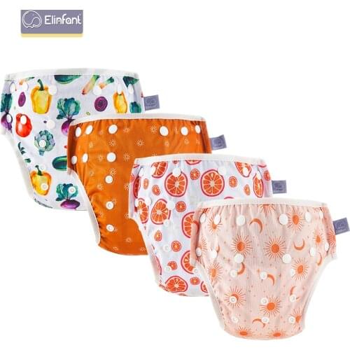 Elinfant Baby Swimming pants Waterproof Adjustable Cloth Diapers Pool Cloth Diaper Reusable Washable Baby Nappies