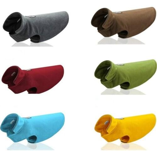 Pet Supplies Pet Clothes Medium and Large Dog Clothes Thick Warm Fleece Vest Autumn And Winter to Wear Double-sided XS-3XL