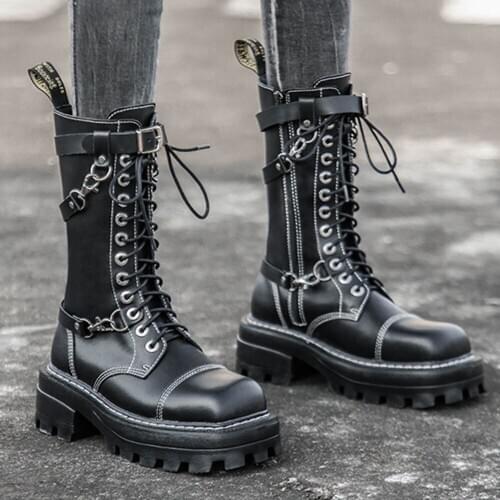 Young17 Women's High Boots