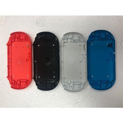 Rear Housing Shell Back Cover Case for psvita for ps vita psv 2000 game console with logo