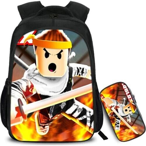 2 pcs/set game Backpack School Pencil Case Students Students Best Gifts for Children School Bags boy kid Bags mochila