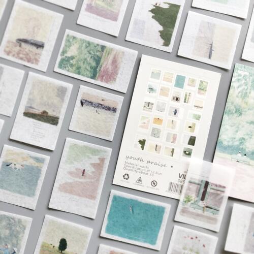 50 pcs/lot youth praise Scrapbooking Stickers Paper Sticker Flakes Stationary Office Accessories Art Supplies