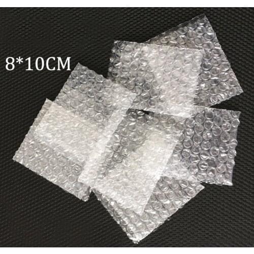 8*10cm 50Pcs Cushioning Bubble Bags Bubble Protective Wrap Bolsa Burbuja Packaging Foam Packing Verpackungen Schaum 15*20cm