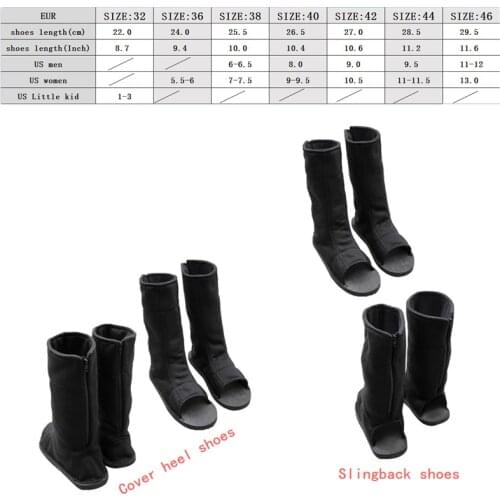 NARUTO BORUTO Uchiha Sasuke Cosplay Universal Shoes Uzumaki Naruto Boots Halloween Black Shoes