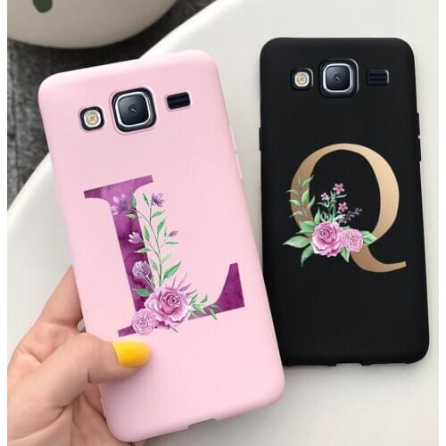 Cute 26 Letters Phone Case For Samsung Galaxy J7 Neo J7 Nxt Back Cover For Samsung J7 Neo J7 Core J7Nxt J701 SM-J701F J701M Case