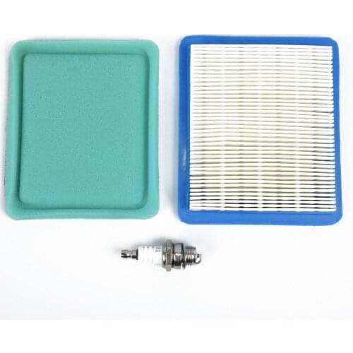 Replacement Air Filter Kit Tool Spark Plug For Briggs & Stratton 491588S 491588 493537S Spare Durable