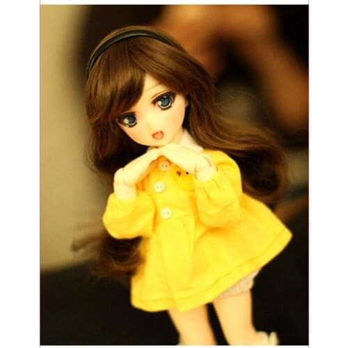 1/6 scale nude BJD doll Cartoon kid BJD/SD Resin figure doll Model.Not included Clothes,shoes,wig A319LabChibiMoeRenTsubaki YOSD