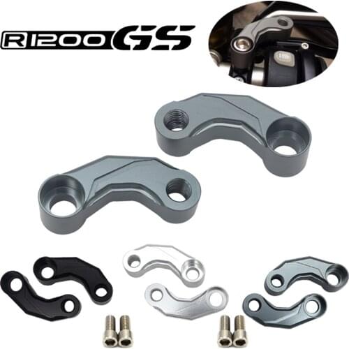 Motorcycle Rearview Mirror Riser Extension Brackets Adapter for BMW R1200GS LC R1200 Mirror Holder Motorcycle Accessory