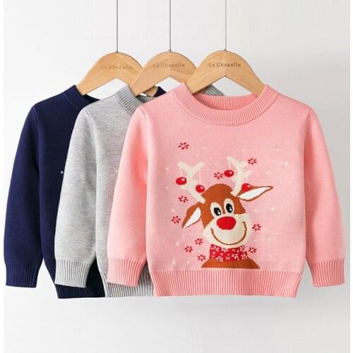 Girls Cartoon Bottoming Sweater Pullover Sweater Toddler Winter Clothes Winter Sweaters Toddler Clothes 2021 Toddler Sweater