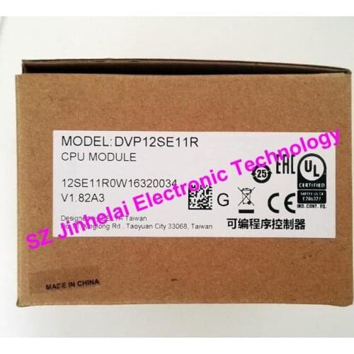 New and original DVP12SE11R DATEL Plc controller, 8I/4O Relay