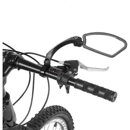 Bicycle Handlebar Review Rear Back View 360 Rotation Mirror for Mountain Road Bikes Cycling Accessories