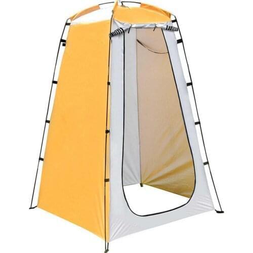 Outdoor Shower Tent Portable Camping Bath Tent Changing Room Privacy Tent Waterproof Sun-Shading Instant Shelter For Camping