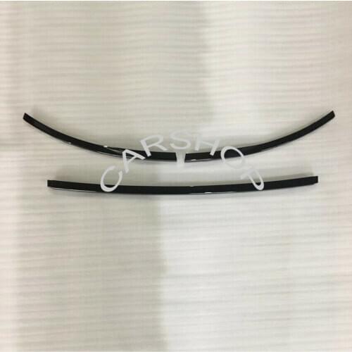 For Range Rover HSE Vogue L405 2018 2019 2020 2021 Black Front Bumper Grille Body Molding Trim