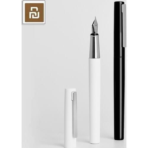 Xiaomi Fountain Pen with Ink Bag Storage Bag Box Case 0.3mm Nib Metal Inking Pen for Writing Signing Pen
