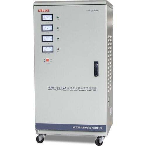 SJW-D30000VA 30KW industrial three phase SVC purification stabilizer high precision exchange regulator 380V variac 30000VA 30KVA