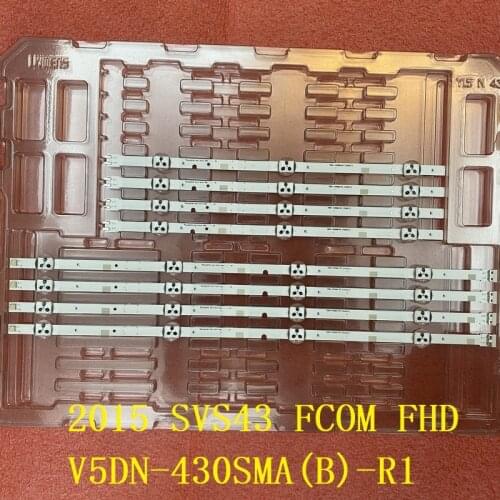 LED backlight strip(8)for Samsung UE43J5272AU UE43J5200 UN43J5200 UN43J5300AF UN43J5200 BN96-46570A 46571A 38878A 38879A