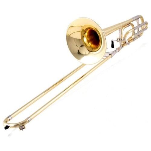 Tenor Trombone Gold lacquer Slide Cupronickel