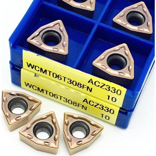 U drill WCMT06T308 FN ACZ330 boring machine turning cnc lathe tool wcmt 06t308 carbide insert drill bit indexable insert