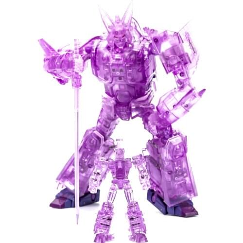 Transforming Toy Transparent Color Hurricane Scan Version of The Movie Model Toy