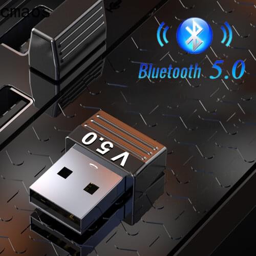 USB Bluetooth 5.0 Adapter Transmitter Bluetooth Receiver Audio Bluetooth Dongle Wireless USB Adapter for Computer PC Laptop A