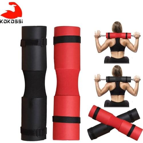 KoKossi Weightlifting Protective Pad Professional Fitness Barbell Thickening Foam Pad Shoulder Pad Non-Slip Protective Tools Men