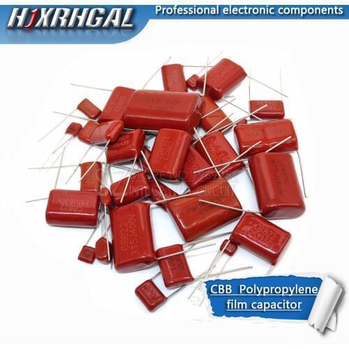 10PCS 100V471J 100V474J 2000V104J 250V105J 400V224J 450V225J 630V104J 630V334J CBB Polypropylene film capacitor hjxrhgal