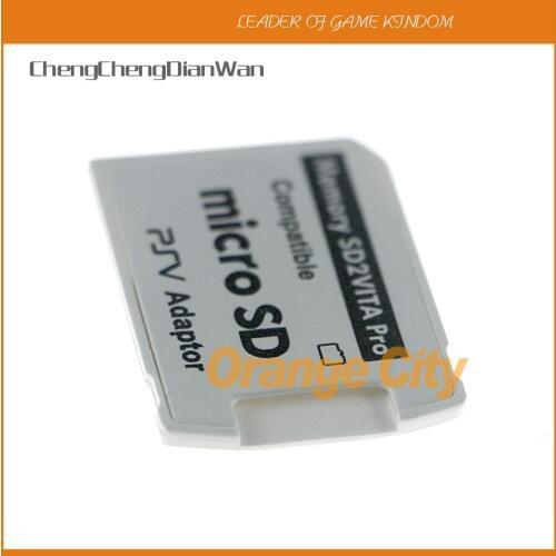 100pcs/lot For SD2VITA Pro Adapter 5.0 SD Micro Memory Card Transfer Slot For PS Vita PSV 1000 2000 For PSV1000 PSV2000