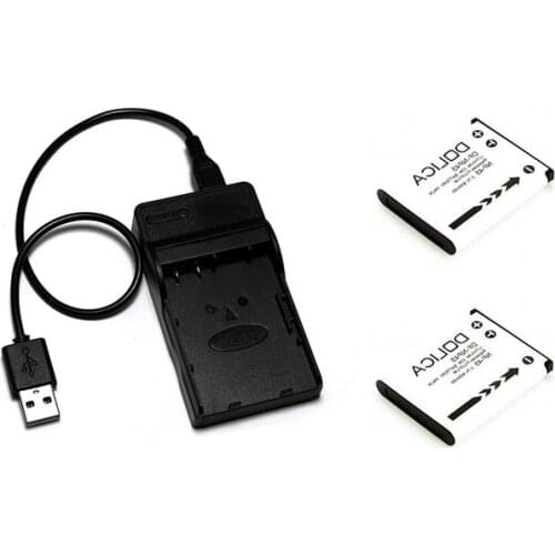 2X NP-45 NP-45A NP45 NP45A NP45S NP-45S LI40B D-LI108 Battery+USB Charger for Fujifilm Fuji FinePix Z30,Z10fd, XP120, XP130