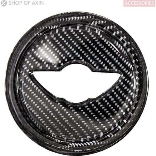 Steering Wheel Carbon Fibre 3d Stickers Silicone Decal Graphics For MINI R55 R56 R57 R60 F56 F55 F54 F60 countryman clubman