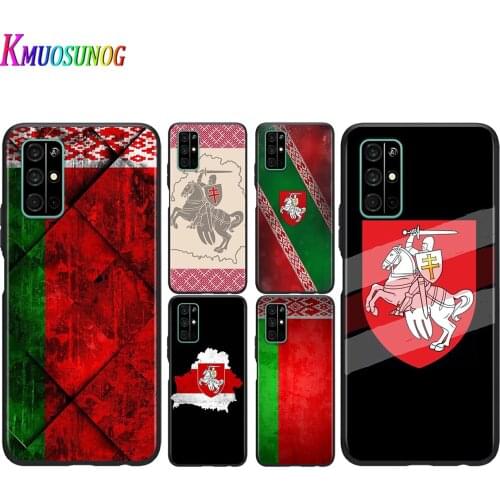 Silicone Cover Belarus flag For Honor V30 View 20 V20 30i 30S 30 20S 20E 20i 20 Lite Pro Plus Phone Case