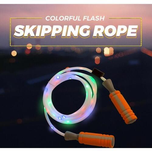 Colorful Flash Skipping Rope