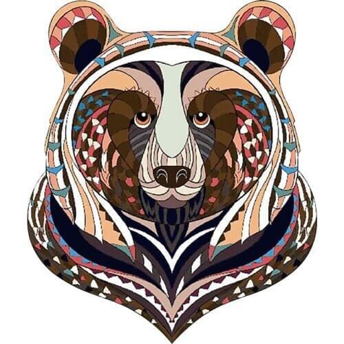 Wooden Jigsaw Puzzle Puzzle Board Set Toy Interesting Wooden Puzzles for Adults Kids Gifts Games Toys Bear