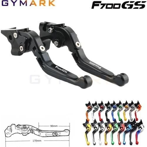 For BMW F700GS 2013-2017 F650GS 2008-2012 motorcycle adjustable retractable brake clutch lever