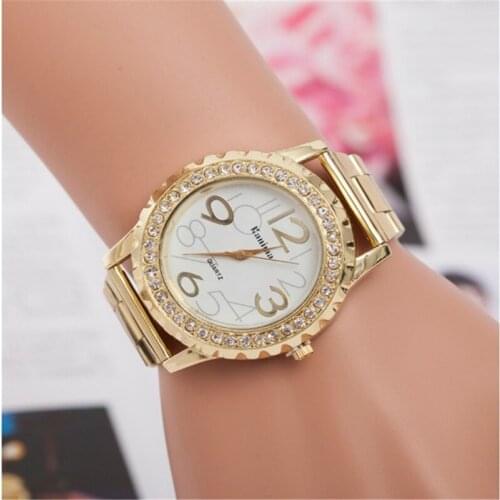 HIKUN Ladies Gold Watch