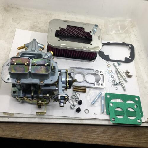 SherryBerg carb kit Carburetor Weber 32/36 DGEV EMPI fajs Carburetor + air filter + Adapter Kit for Datsun Mazda Nissan Samurai