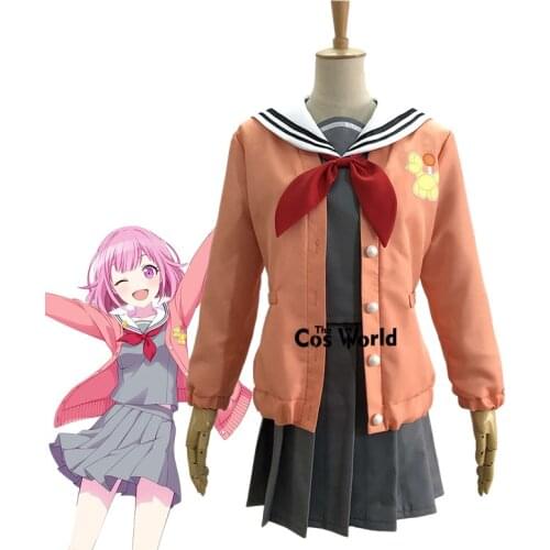 Project Sekai Colorful Stage Feat Wonderlands Showtime Ootori Emu School Uniform Sailor Suit Outfits Anime Cosplay Costumes