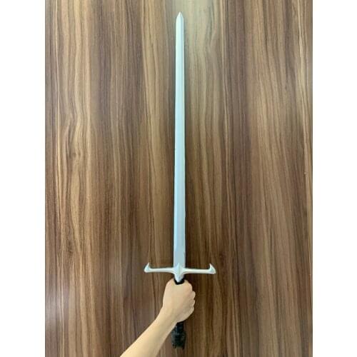 1:1 Movie Cosplay 89cm Cold Ice Sword Wolf Head Sword Prop Role Play Gift Safety PU Winter Sword Weapon Kid Adult Decoration Mod