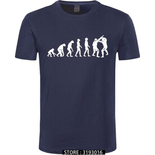 Summer Men Krav Maga Evolution T Shirt Fashion Ape T-shirt Short Sleeve Cotton Israel T Shirts Clothing Men