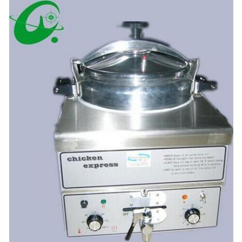 16L Desktop Pressure Fryer deep fried chicken machine air pressure fryer stainless steel air pressure fryer