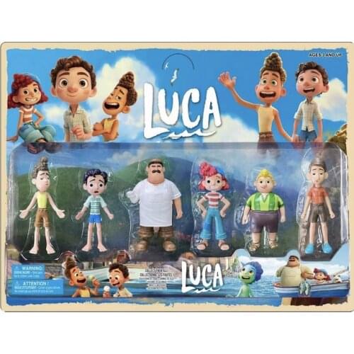 NEW 2021 Luca DELUXE 6 Piece Figurine Play Set No Box