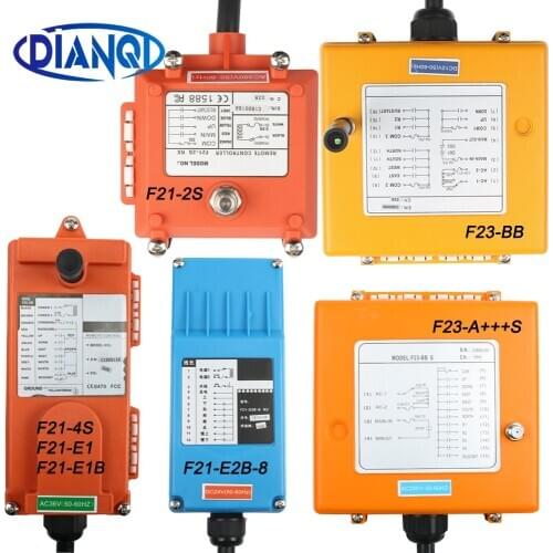 Only 1pcs receiver: F21-2S/4S/E1/E1B/E2B-8 F23-A++S F23-BB electric hoist Wireless switches industrial Radio remote controller